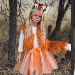 Sparkle In Pink Halloween Fox Costume    Getting 4 Piece Fox costume. Super Cute
